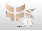FMA Side Covers FOR CP Helmet DE TB1104-DE free shipping
